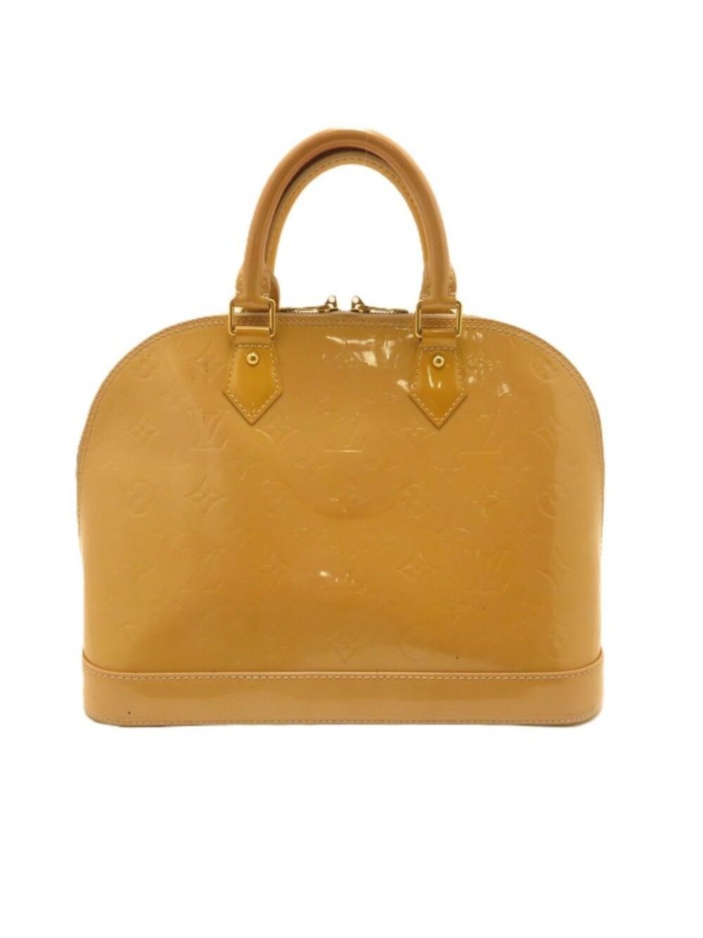 Louis Vuitton Alma PM Vernis Dune Handbag